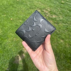 NWT Coach Men Compact ID 3 in 1 Wallet